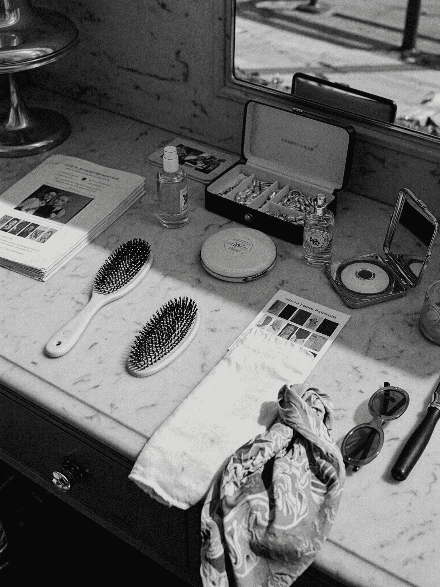 A refined vanity — editorial still life